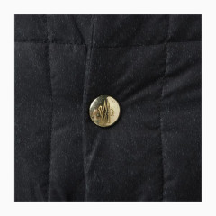 开合logo点缀立领男士羽绒服