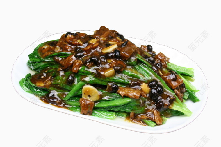 豆角鲫鱼油麦菜