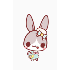 可爱小兔子卡通