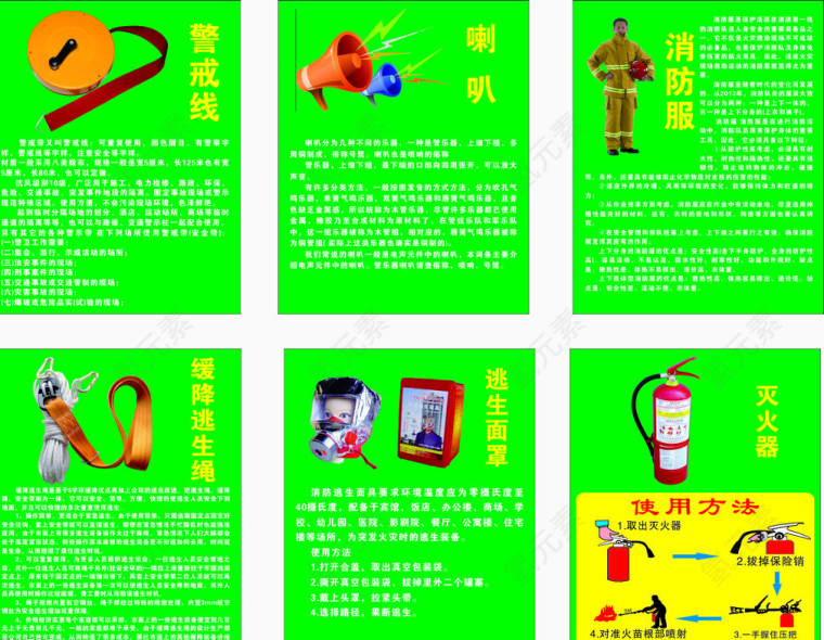 物品使用方法