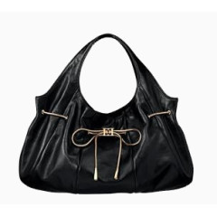 爱斯卡达黑色女包产品实物