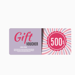 可爱精美礼物优惠券