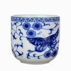 青花瓷杯子
