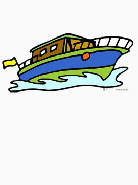 豪华大气的游艇