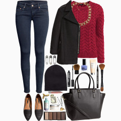 休闲时尚女装搭配