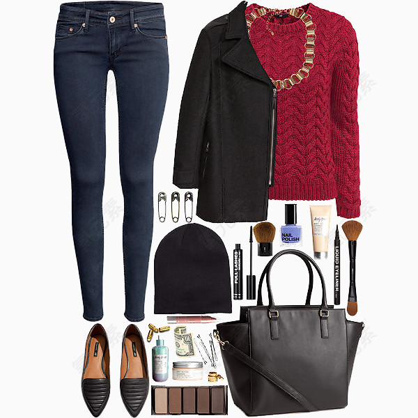 休闲时尚女装搭配