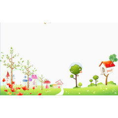 春天的故事免抠素材