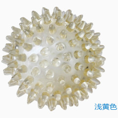 幼儿启智玩具按摩球浅黄