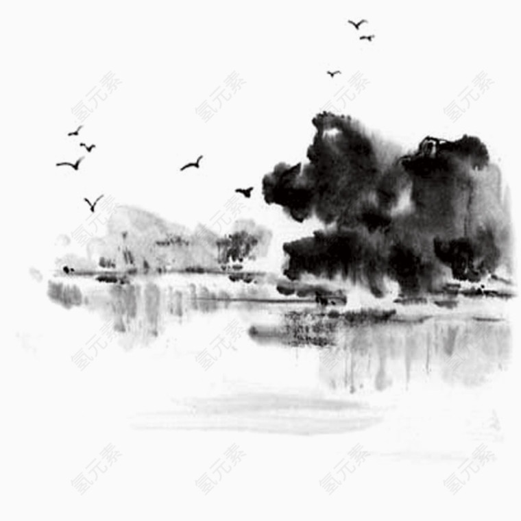 水墨画
