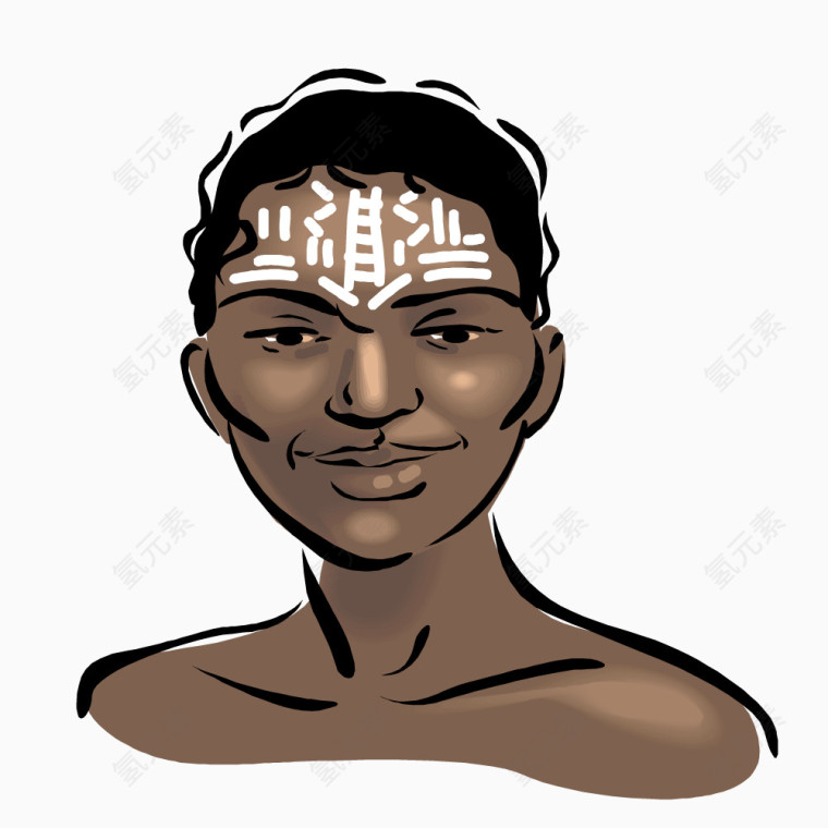 非洲黑人男子