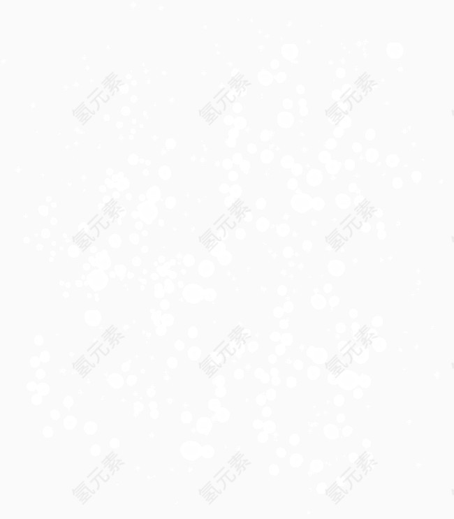 飘浮雪花动态