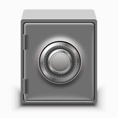 矢量金属保险柜