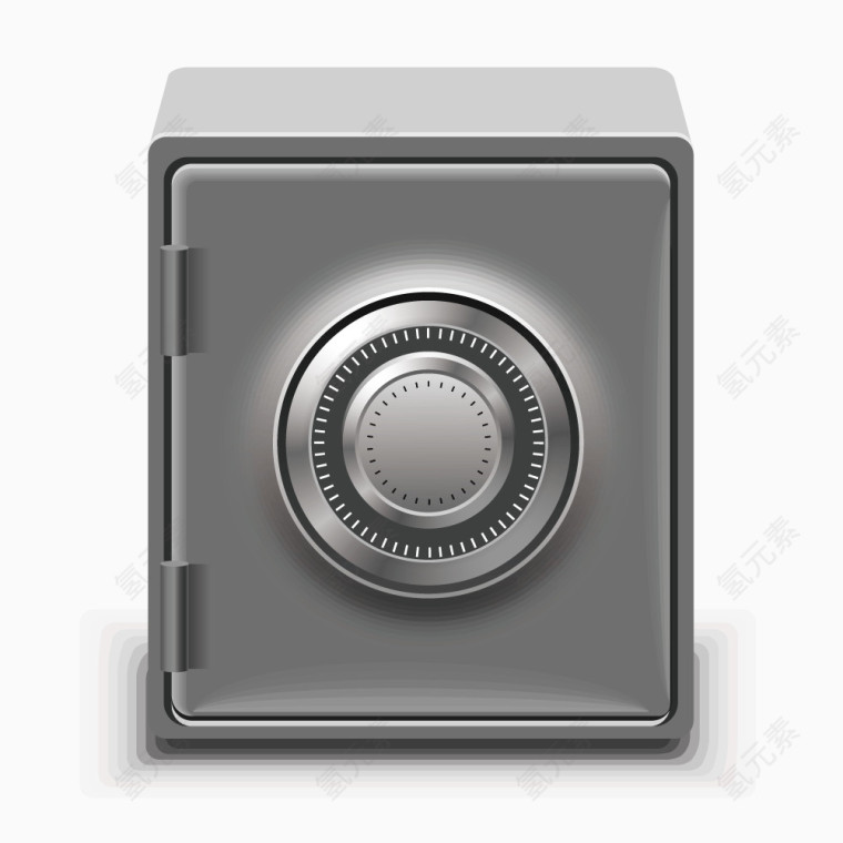 矢量金属保险柜