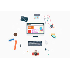 矢量设计师办公元素