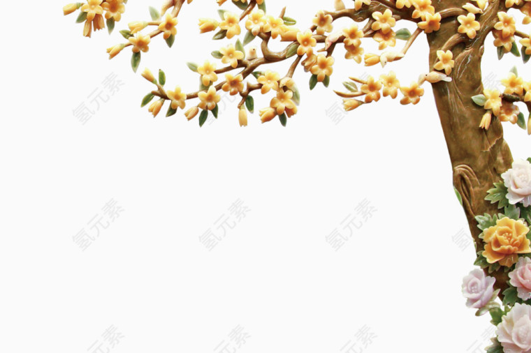 玉雕大树