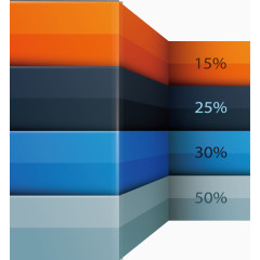 矢量创意设计折线数据分析图