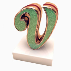 英文字母V免抠素材