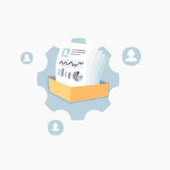 工作文件工作形象