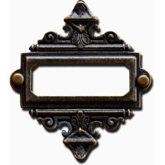 黑色金属门扣