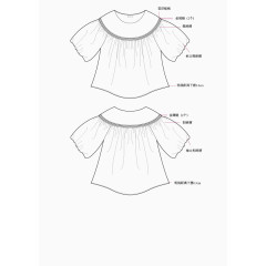 矢量服装设计款式图