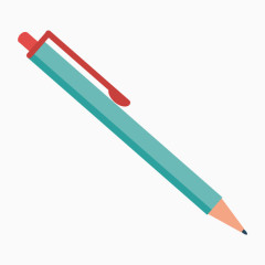 自动铅笔透明素材