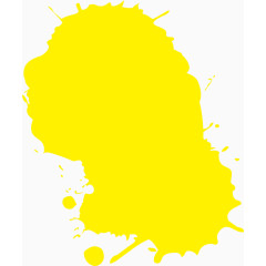 黄色油漆矢量图