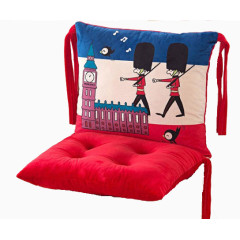 一体加厚保暖椅垫小兵