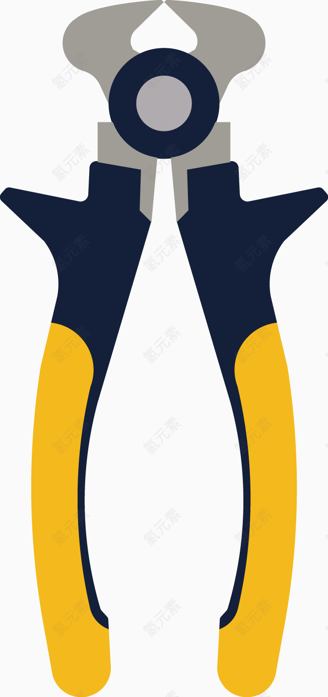 矢量创意设计个性钳子图