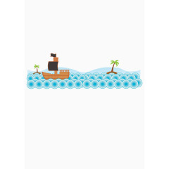 卡通大海