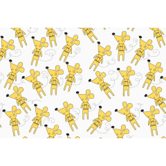 可爱矢量老鼠背景素材