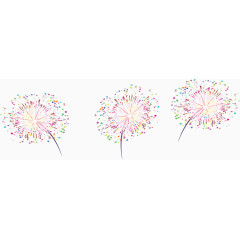 节日装饰烟花