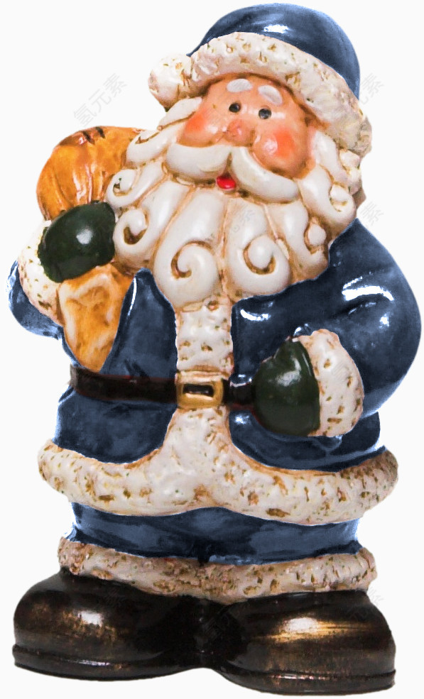 创意圣诞老人雕塑