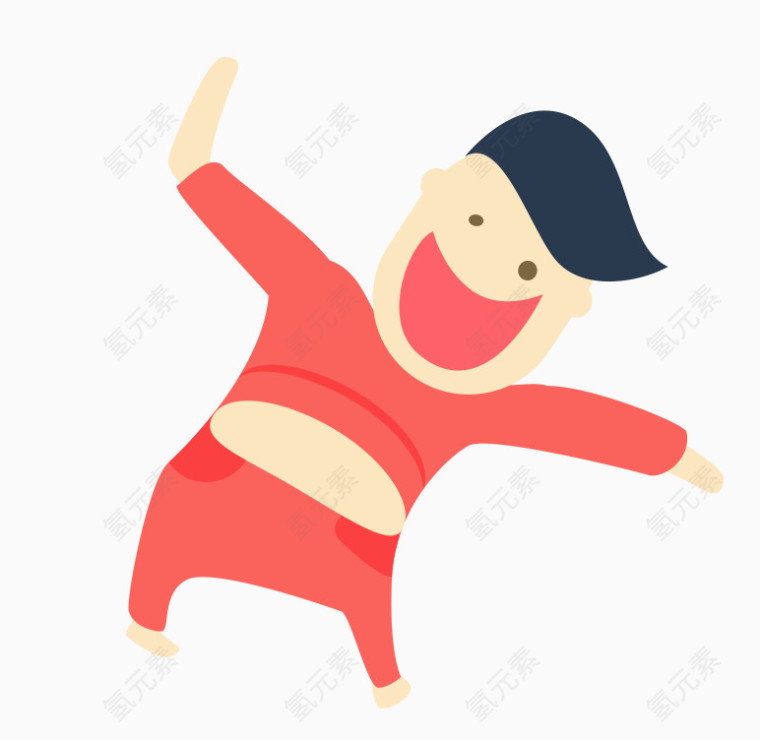 做早操的男生
