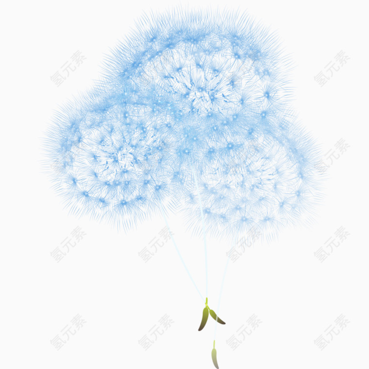 蓝色创意服装图案