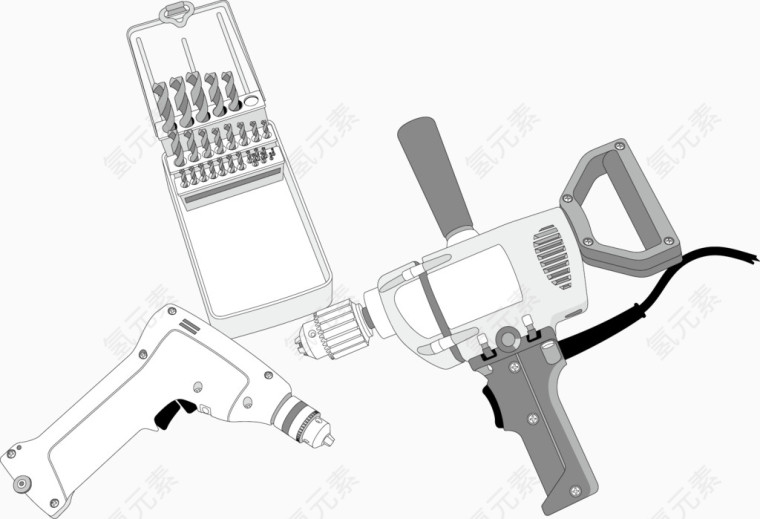 矢量手电钻