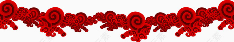 新年喜庆红色图案