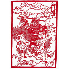 门神剪纸