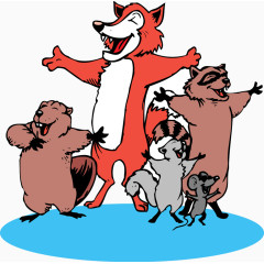 欢乐的动物派对