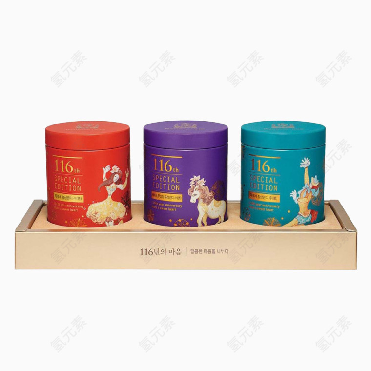 周年纪念版红参糖果礼盒装