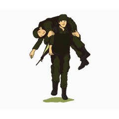 浓浓的军营战友情