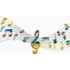 飘来的音乐音符