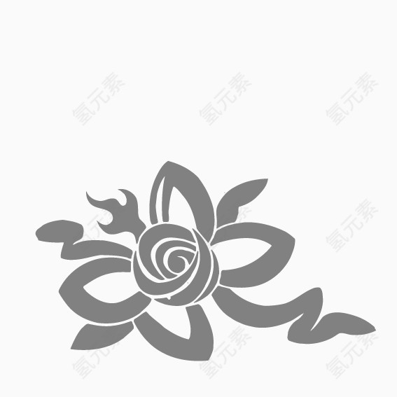 玫瑰剪纸
