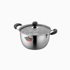 长河不锈钢锅汤炖锅