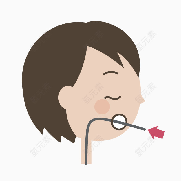 卡通气管检查