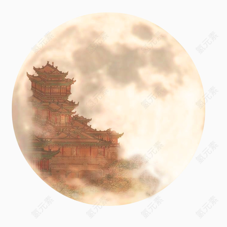 创意月亮