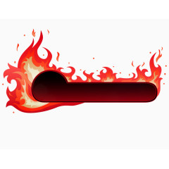 矢量手绘创意火焰图片