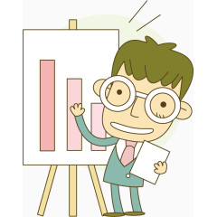 矢量卡通商务人物