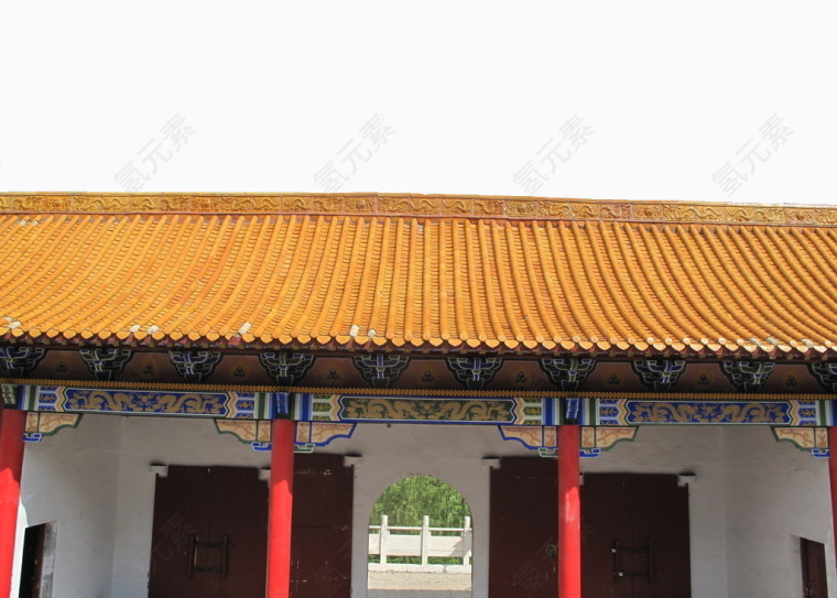 中式屋檐设计素材