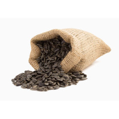 装着瓜子的麻袋