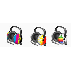 精美时尚的耳麦PNG图标